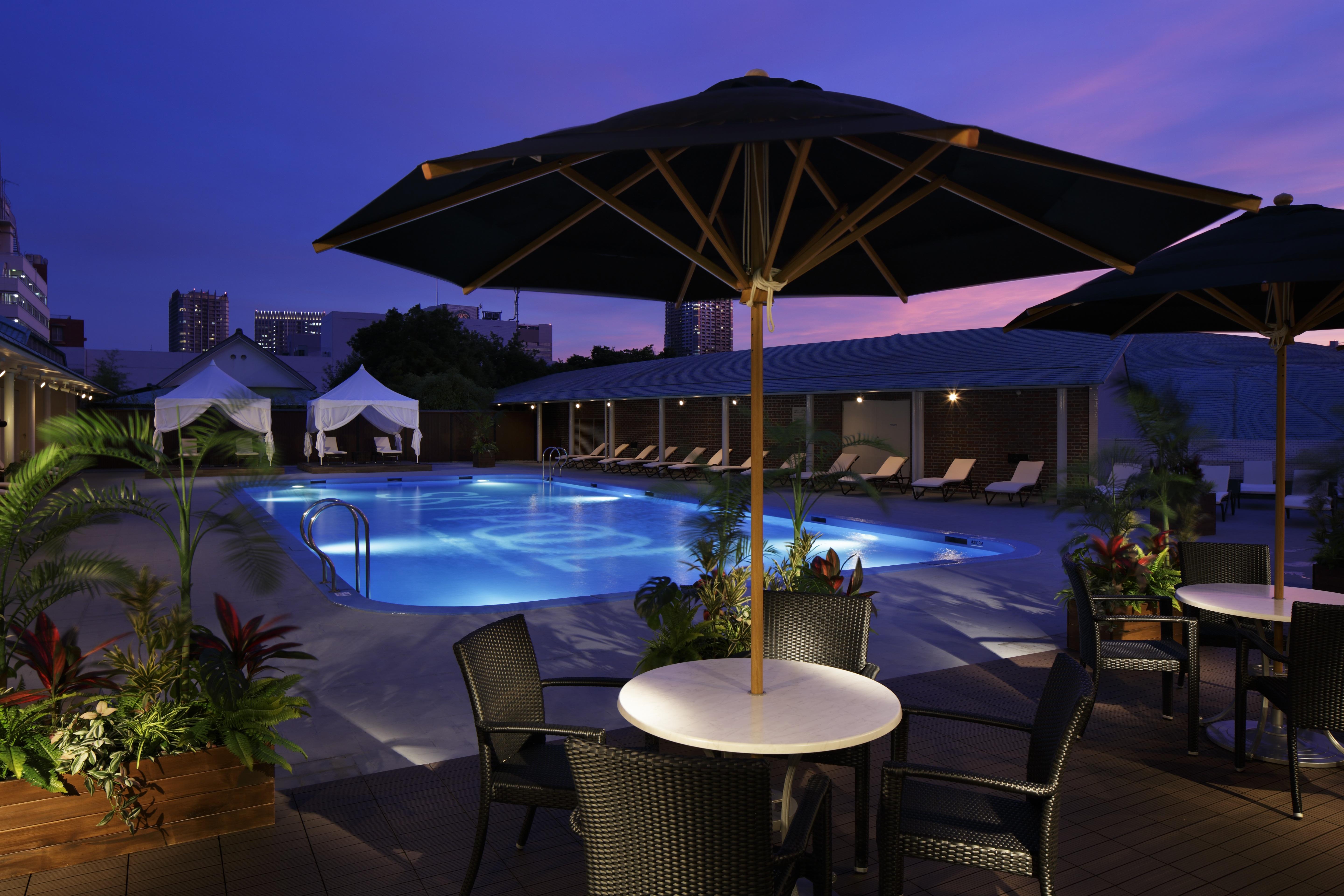 Grand Prince Hotel Shin Takanawa Tokyo Luaran gambar The pool at the hotel