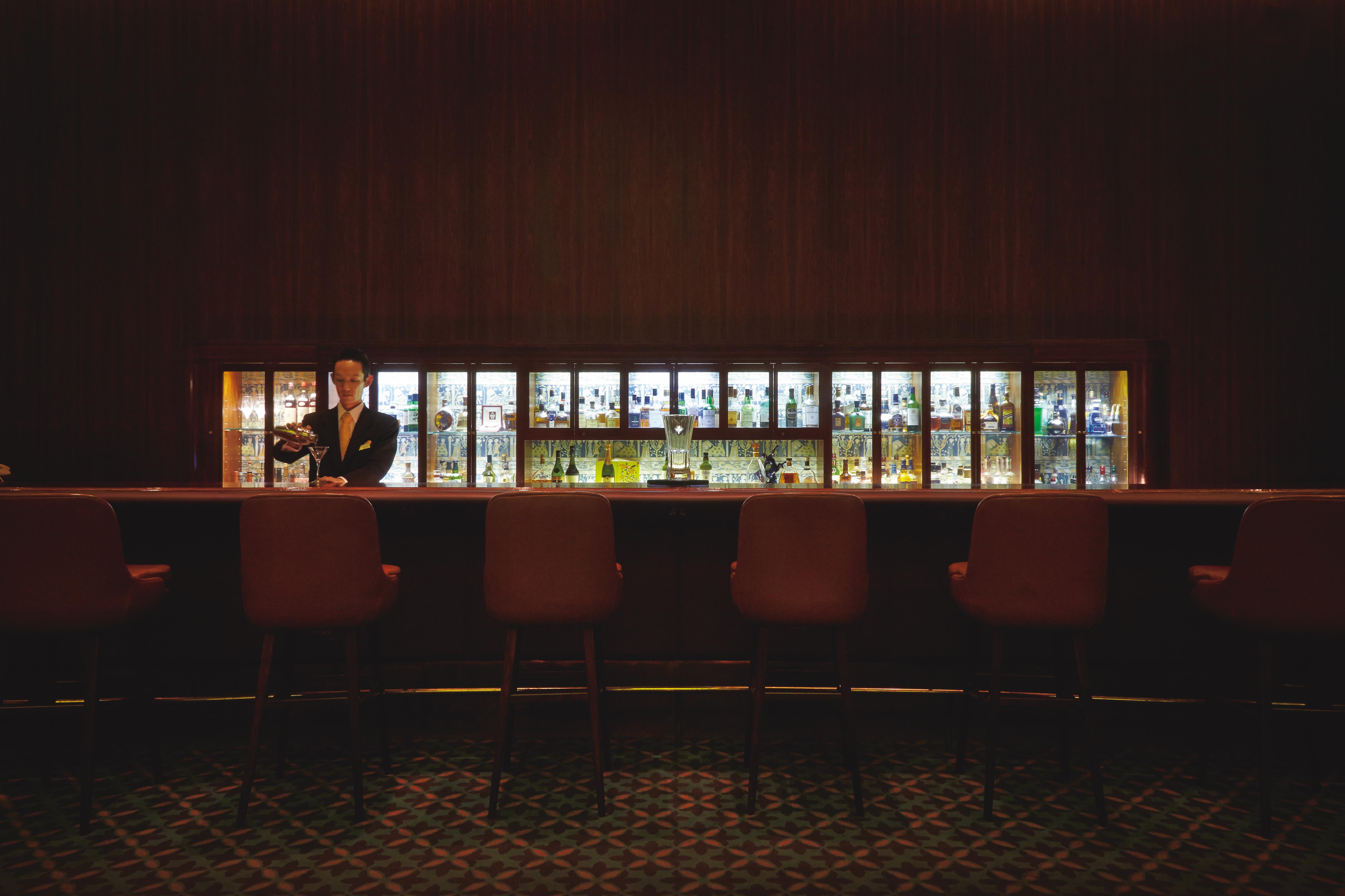 Grand Prince Hotel Shin Takanawa Tokyo Luaran gambar The bar at the 21 Club