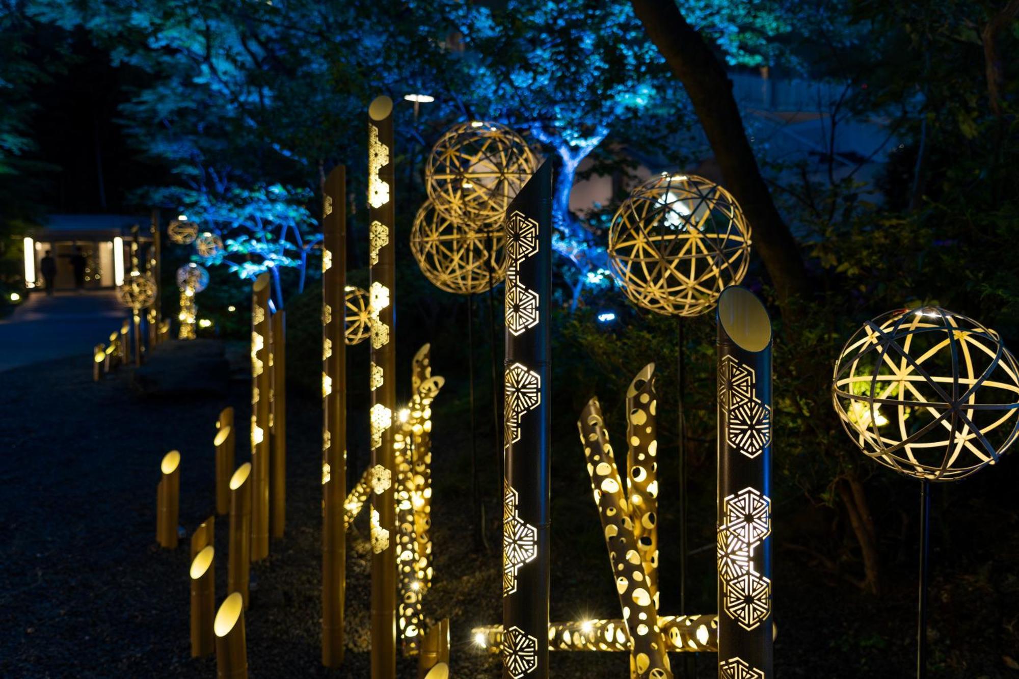 Grand Prince Hotel Shin Takanawa Tokyo Luaran gambar Light installation at the 2019 edition of the festival