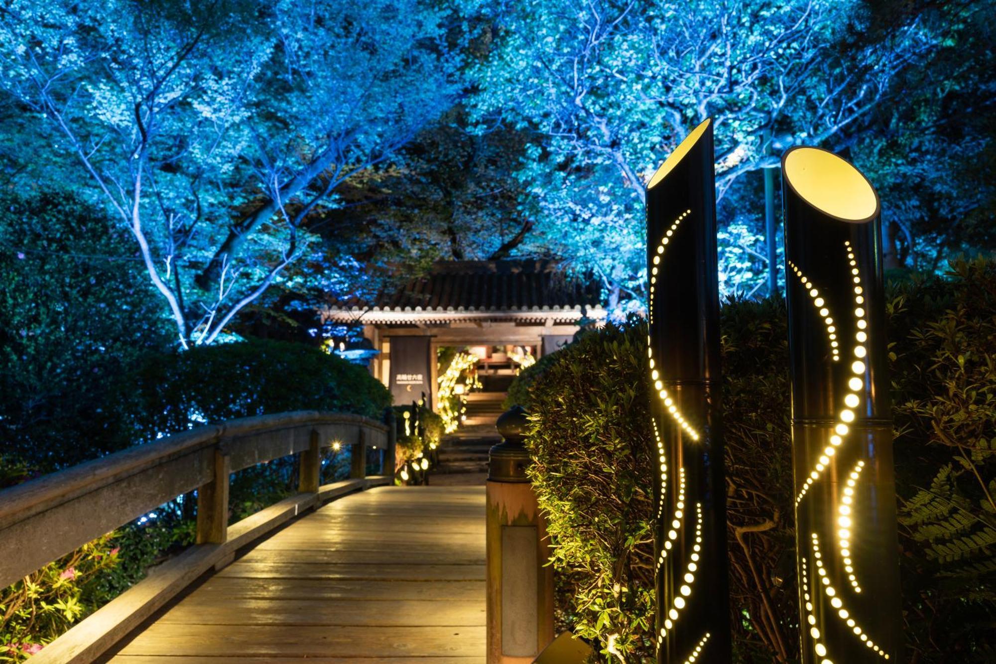 Grand Prince Hotel Shin Takanawa Tokyo Luaran gambar Illuminated bamboo poles